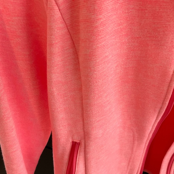 NWOT T for Talbots soft full zip jacket; Peachy-Pink, Small - Picture 11 of 12